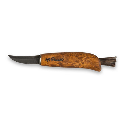 Roselli Mushroom knife with curly birch handle